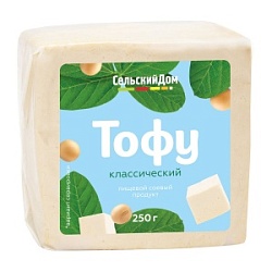 Сыр Сельский Дом 250г Тофу классический соевый