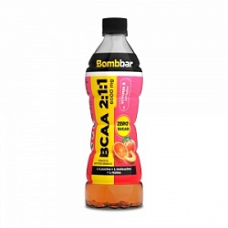 Напиток Бомббар 500мл BCAA со вкусом персика и горького апельсина ПЭТ