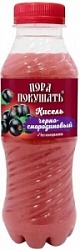 Кисель Пора покушать 410г Черная смородина пл/бут