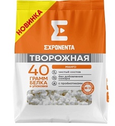 Продукт творожный Экспонента 250г Манго