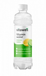 Напиток Vitawell 500мл Vitamin Лимон-лайм слабогаз бут