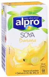 Напиток Альпро 0,25л соево-банановый+кальций+витамины т/п