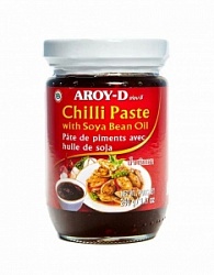 Паста Чили с соевым маслом AROY-D ст/б. 0,260 кг