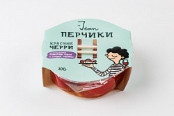 Перчики Черри JEAN 200г Красные фаршированные сыром голубой плесенью