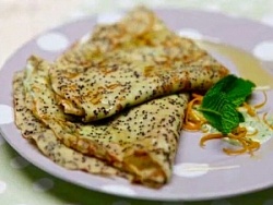 Блинчики лимонно-маковые вес