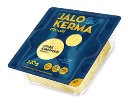 Сыр JALO KERMA 220г Сливочный 50% кусок