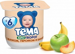 Творог Тема 95г Яблоко-Пер-Бан 4,2% ст