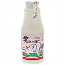 Молоко Ж-баланс 0,5л Козье 3,5-4,8% стекло