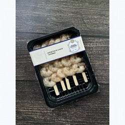 Креветки Густо Гурме 230/260г маринованные на шпажке с соусом терияки в/у