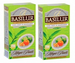 Чай Базилур 1,5г*25п Волшебные фрукты Бергамот-мандарин зеленый Чай Базилур 1,5г*25п Волшебные фрукты Бергамот-мандарин зеленый
