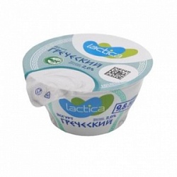 Йогурт Лактика 130г Греческий 2% стакан