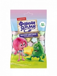 Зефир ФрутоНяня 50г жевательный Клубн-Персик-Ябл-Черника