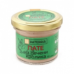 Пате Патеррия 90г из печени кролика с/б