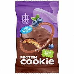 Десерт Фит Кик 40г Черничное парфе глазир.