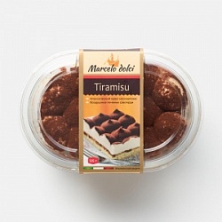 Пирожное Марсело Долси 125г Тирамису креманка
