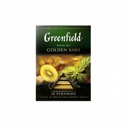 Гринфилд чай 20*1,8г черн, Голден Киви