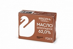 Масло Лебедянь 0,5л Шоколадное 62% фас