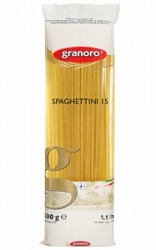 Макароны Граноро из Апулии 500г спагеттини №15 из твердых сортов Аттилио м/у