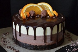 Торт Шоколадно-апельсиновый, вес