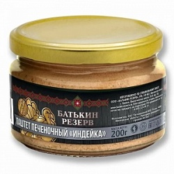 Паштет Батькин Резерв 200г из индейки с/б Паштет Батькин Резерв 200г из индейки с/б