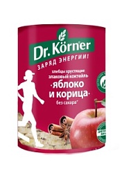Др.Кёрнер Хлебцы 90г Злаковый коктейль Яблоко-корица