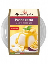 Десерт Марсело Долси 110г Панна Котта начинка Манго-маракуйя креманка