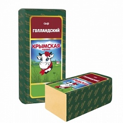 Сыр Крымская Коровка (вес) Голландский 45% брус