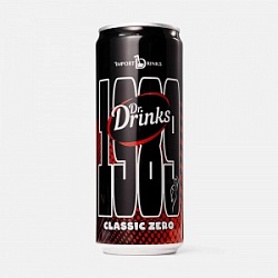 Напиток DR.DRINKS 0,33л ZERO (без сахара) ж/б