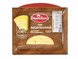 Сыр Вкуснотеево 260г Российский Выдержанный 45%