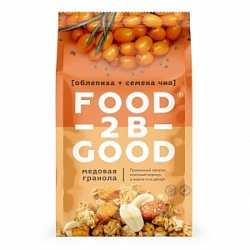 Мюсли Фудтовегуд 250г Облепиха-Семена Чиа