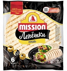 Лепёшки Mиссион 250г Гриль