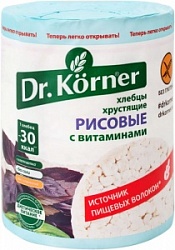 Др.Кёрнер Хлебцы рисовые 100г с витаминами