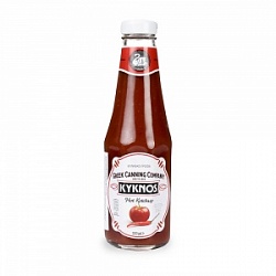 Кетчуп Кукнос 330г томатный острый ст/б