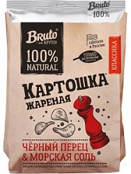 Картошка Бруто Крафт 60г Чёрный перец Картошка Бруто Крафт 60г Чёрный перец