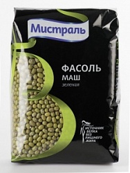 Фасоль Мистраль 450г Маш зеленая Фасоль Мистраль 450г Маш зеленая