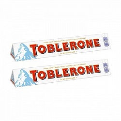 Шоколад Таблерон 100г Вайт белый с медово-миндальной нугой