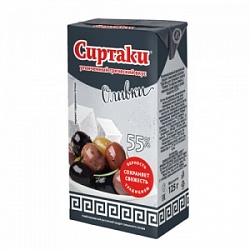 Сыр Сиртаки 125г Оливки 55%