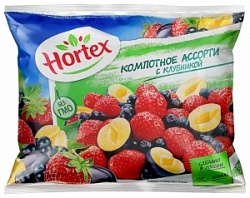 Хортекс ассорти 300г Компотное с клубникой