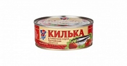 Килька 5Морей 240г балтийская нер.обжар. в т/с №3 ключ Килька 5Морей 240г балтийская нер.обжар. в т/с №3 ключ