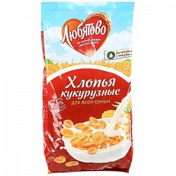 Любятово хлопья 300г кукурузные Любятово хлопья 300г кукурузные