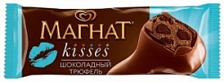 Инмарко Мороженое 80г Шоколадный трюфель Магнат Поцелуй