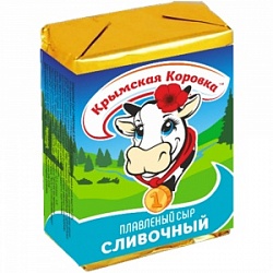 Сыр Крымская Коровка 90г плавл Сливочный 50%