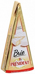 Сыр Президент 200г Бри с белой плесенью 60%