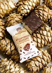 Батончик Кедровое золото 35г мягкий грильяж 100% кедровый орех