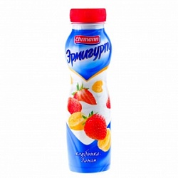 Йогурт Эрмигурт 290г Клубника-Банан 1,2% бут