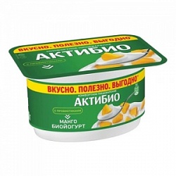 Йогурт АктиБио 110г Манго 3,0% СТ