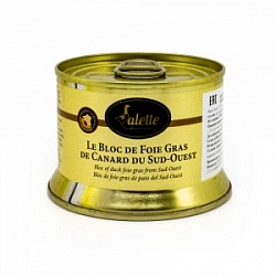 Фуа-гра Валетте 130г УТИНАЯ ИЗ ПЕЧЕНИ УТКИ ж/б