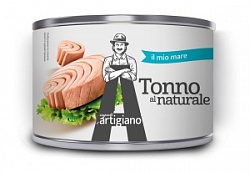 Тунец Артижиано 185г полосатый филе-ломтики с/с ж/б