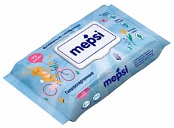 Мепси салфетки 72шт влажные гипоаллергенные детские
