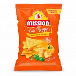 Чипсы Миссион 150г кукурузные Чеддер